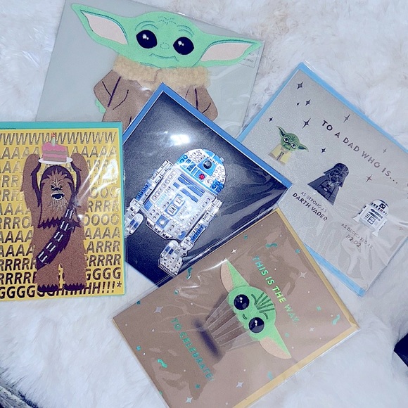 NWT PAPYRUS STAR WARS BIRTHDAY CARD BUNDLE - Picture 2 of 15